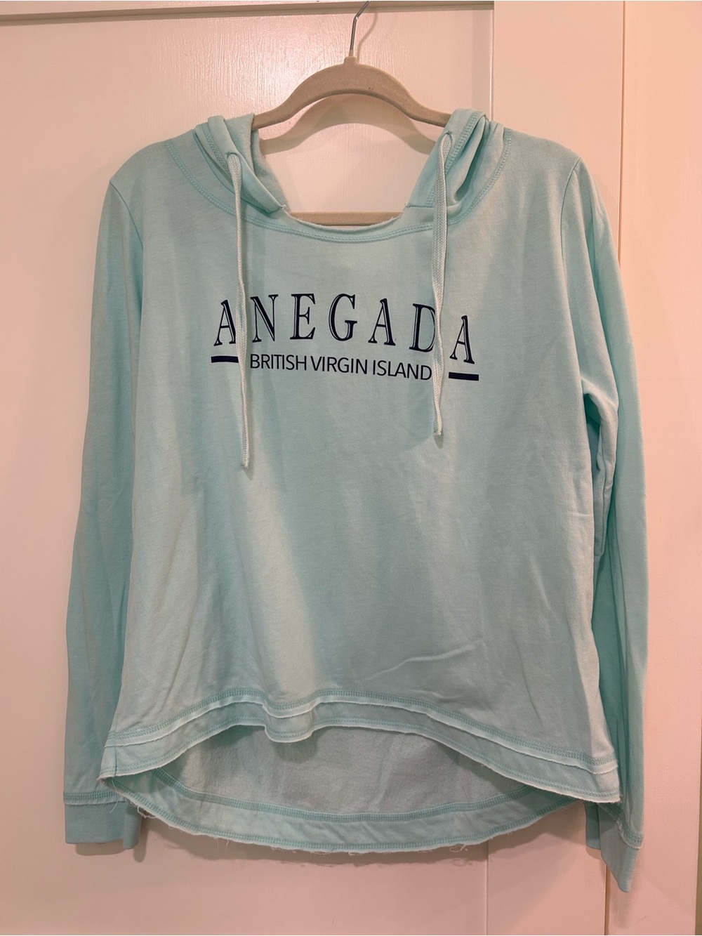 US Apparel Anegada British Virgin Islands Hoodie Size Large